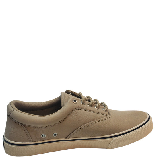 Sperry Men's Casual Shoes Striper II CVO Lace Up Comfort Sneakers 8.5M Oatmeal - Picture 3 of 7